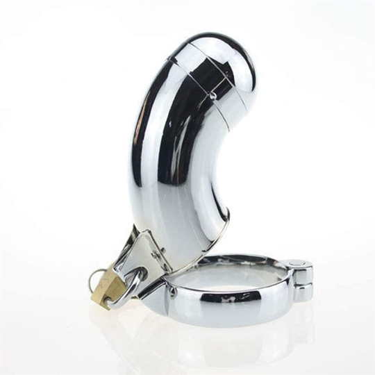 Penis Kılıfları HalkalarıLilituShopKilitli Çelik Fetiş Penis Kafesi