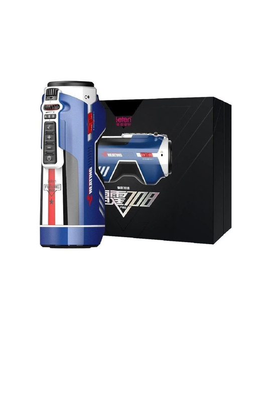 Vajina Ve MastürbatörLilitu ShopLeten 12 V Şarjlı Sesli Isıtmalı İleri Geri Hareketli Titreşimli Emme Vakum Ayarlı Masturbatör - Leten