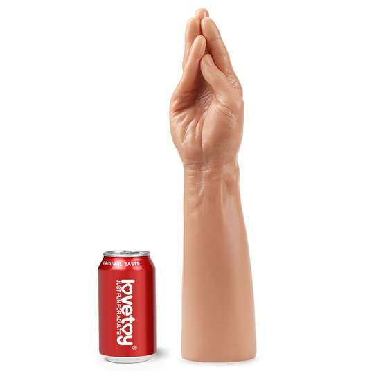  Realistik Titreşimsiz PenisLilituShopMagic Hand El Görünümlü 35 cm Realistik Dildo