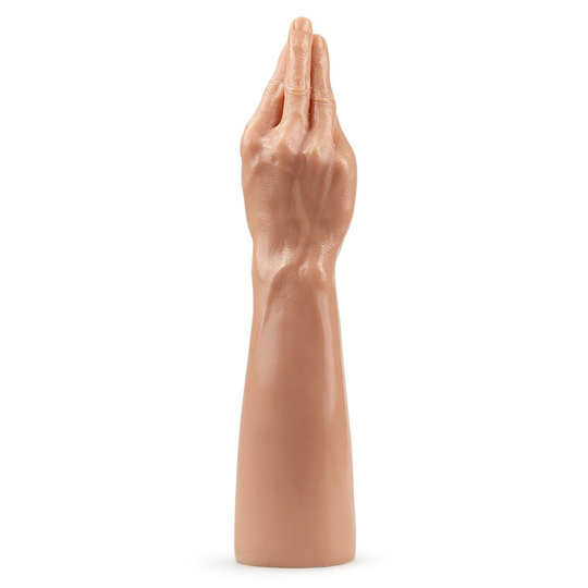  Realistik Titreşimsiz PenisLilituShopMagic Hand El Görünümlü 35 cm Realistik Dildo