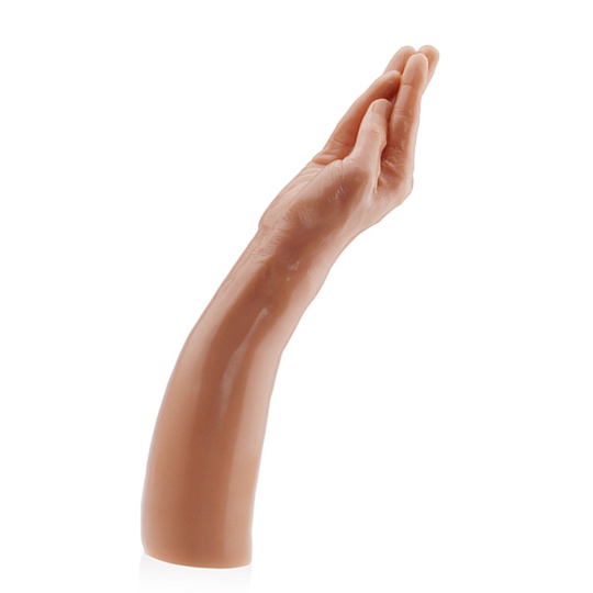  Realistik Titreşimsiz PenisLilituShopMagic Hand El Görünümlü 35 cm Realistik Dildo