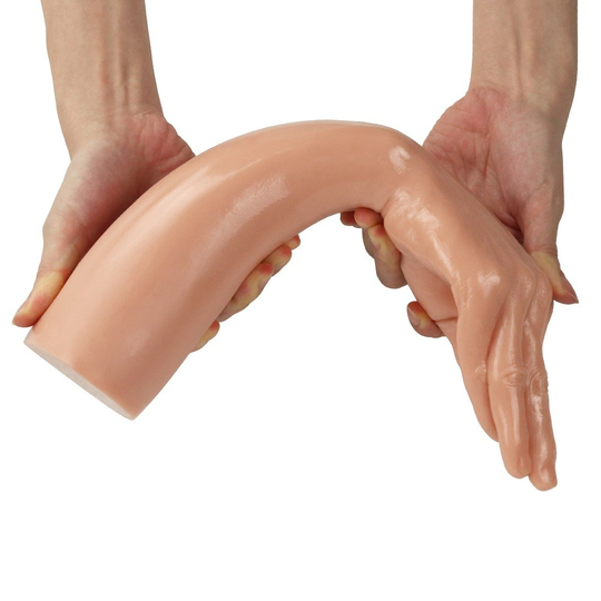  Realistik Titreşimsiz PenisLilituShopMagic Hand El Görünümlü 35 cm Realistik Dildo