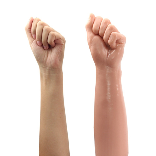  Realistik Titreşimsiz PenisLilituShopMagic Hand Yumruk Şeklinde 31 cm Realistik Dildo