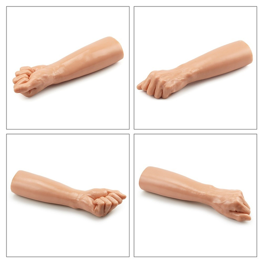  Realistik Titreşimsiz PenisLilituShopMagic Hand Yumruk Şeklinde 31 cm Realistik Dildo