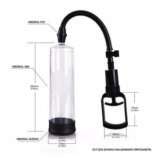 Penis Vakum PompalarLilituShopMen Powerup Tetikli Penis Pompası