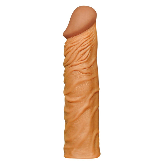  Penis Kılıfları HalkalarıLilituShopNature Extender 5 cm Dolgulu Premium Melez Silikon Penis Kılıfı