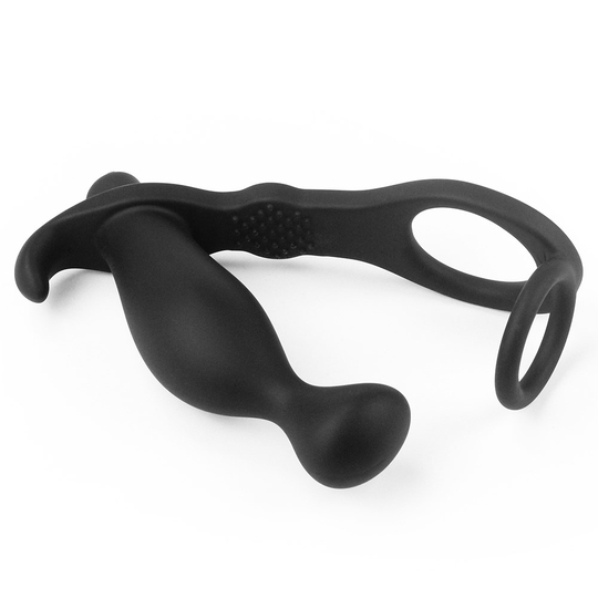 Anal TıkaçLilituShopPenis Halkalı Titreşimli Anal Penetratör Plug Masturbatör