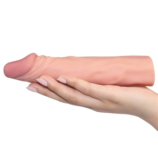  Penis Kılıfları HalkalarıLilituShopPleasure Extender 5 cm Dolgulu Premium Ten Rengi Silikon Penis Kılıfı