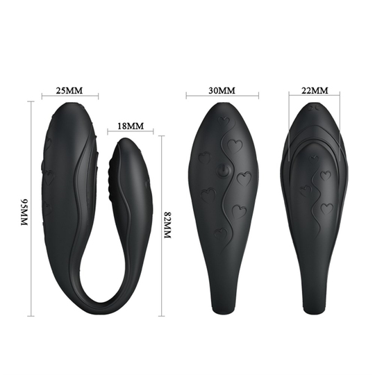  VibratörlerLilituShopPretty Love Indulgence Plus 30 Titreşimli Uzaktan Kumandalı Vibratör