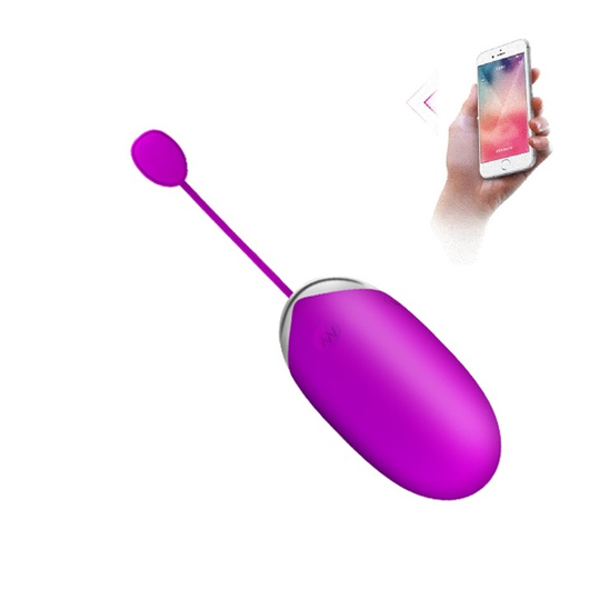  VibratörlerLilituShopPretty Love Telefondan Kumandalı 12 Fonksiyonlu Masaj Vibratörü Zevk Yumurtası