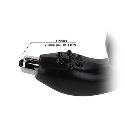 Anal Plug lovetoyProstat Ve Testis Uyarıcılı Titreşimli G-Spot Anal Vibratör Plug