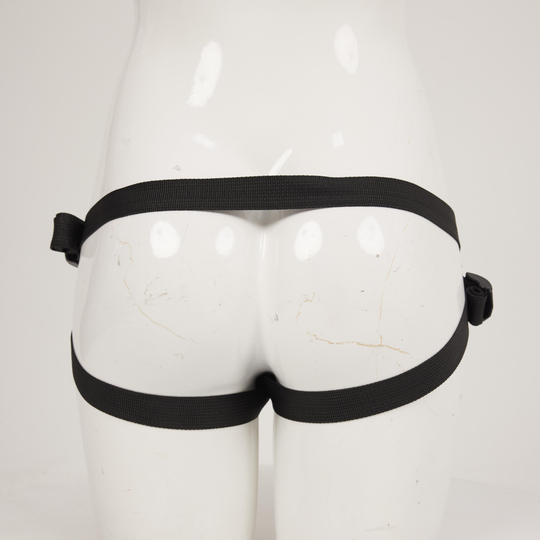 Belden Bağlamalı PenislerLilitu ShopProtez Penis Metal 3 Halkalı Siyah Deri Kemer