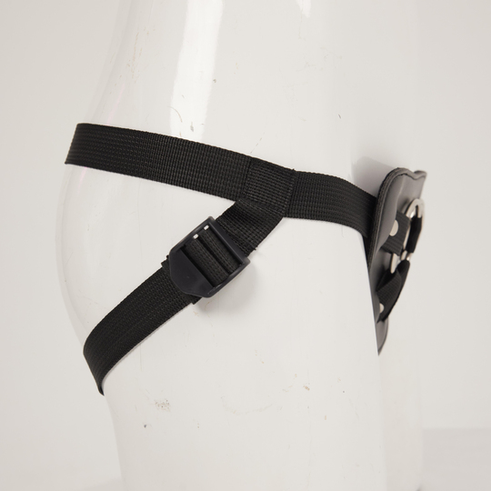 Belden Bağlamalı PenislerLilitu ShopProtez Penis Metal 3 Halkalı Siyah Deri Kemer