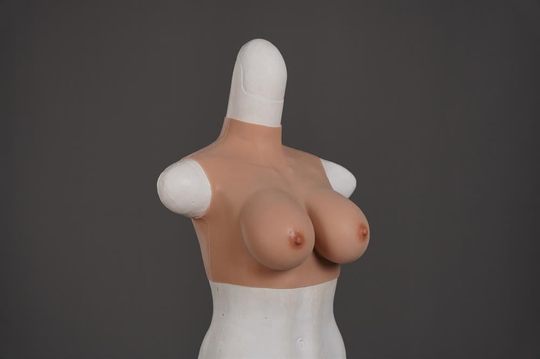 Vajina Ve MastürbatörLilituShopRealistik Giyilebilir Tam Bayan Göğüsü