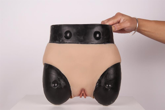 Vajina Ve MastürbatörLilituShopRealistik Giyilebilir Tam Bayan Vajina & Kalça