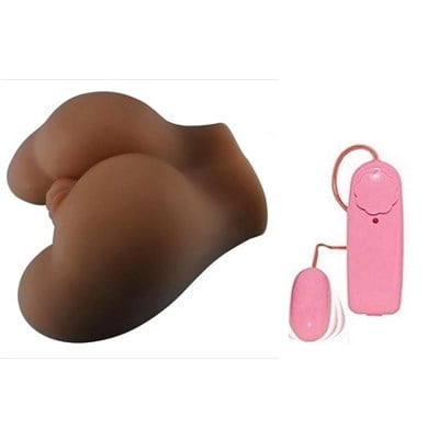 Vajina lovetoyRealistik Titreşimli Zenci Bayan Kalça Vajina Anüs