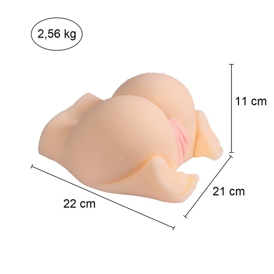 Kalça ve Yarım Vücut MasturbatörLilituShopRealistik Vajina & Anal Masturbatör - Maid