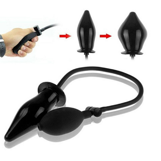 Anal PlugLilituShopŞişebilen Pompalı Anal Plug - Pumpn Play