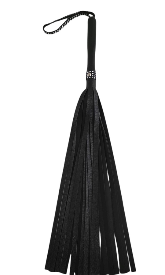 Fetish Seks AksesuarlarıLilituShopSiyah Fetish Fantezi Seti - 4'lü Kelepçe Kırbaç Göz Bandı