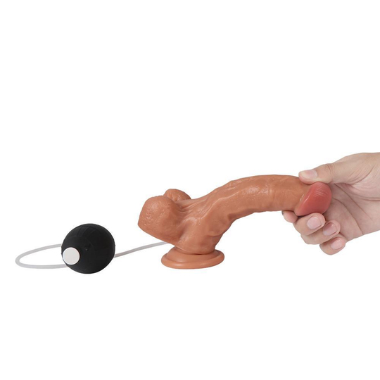 REALİSTİK PENİSLERLilituShopSu Fışkırtmalı Vantuzlu Ten Dokulu 18 cm Penis