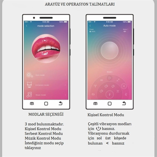  VibratörlerLilituShopTelefondan Kumandalı 10 Fonksiyonlu Masaj Vibratörü Zevk Yumurtası