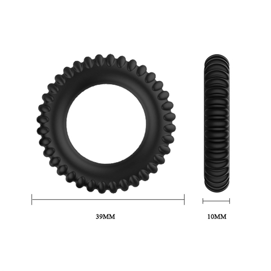  Penis Kılıfları HalkalarıLilituShopTitan 3'lü Tırtıklı Penis Halkası