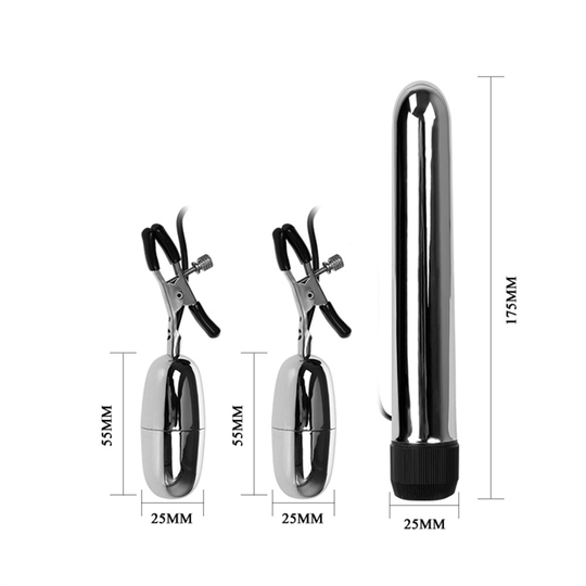 Göğüs Ve Vajina Bakım ÜrünleriLilituShopTitreşim Mandallı Göğüs Uyarıcı & Vibratör