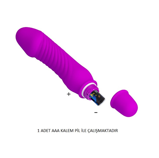  VibratörlerLilituShopTitreşim Özellikli Vibratör Mor 13.5 cm