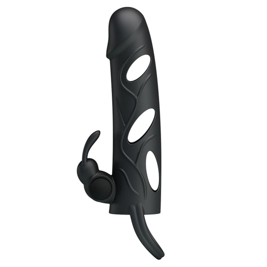  Penis Kılıfları HalkalarıLilituShopTitreşimli Klitoral Uyarıcılı Uzatmalı Penis Kılıfı Zenci Penis