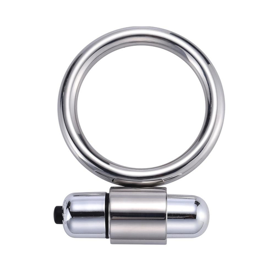 Penis Zevk HalkalarıLilituShopTitreşimli Metal Penis Halkası