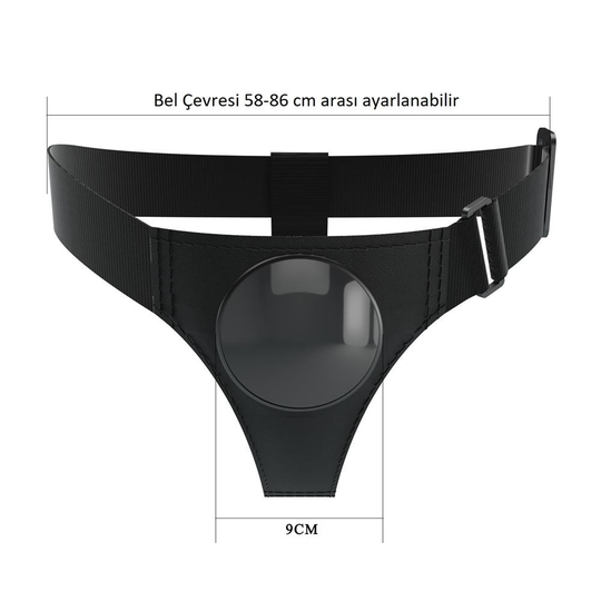 Belden Bağlamalı PenislerLilituShopUniversal Protez Penis Belden Bağlama Kemeri - Bobby