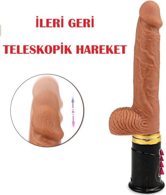 Vibratör ÇeşitleriLilitu ShopUSB Manyetik Şarjlı Uzaktan Kumandalı 6 İleri Geri & 8 Titreşim & Isıtma Fonksiyonlu Teknolojik Vibratör