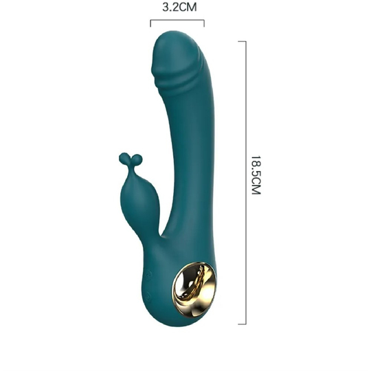  VibratörlerLilituShopUSB Şarjlı 10 Fonksiyonlu Klitoris Uyarıcılı Teknolojik Vibratör - Lilo