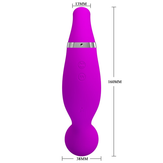 Modern VibratörlerLilituShopUSB Şarjlı 12 Emme ve 12 Titreşim Fonksiyonlu Teknolojik Vibratör- Pecker