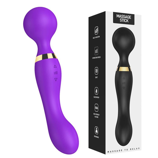 Vibratör ÇeşitleriLilituShopUSB Şarjlı 20 Fonksiyonlu Teknolojik Vibratör - Mor