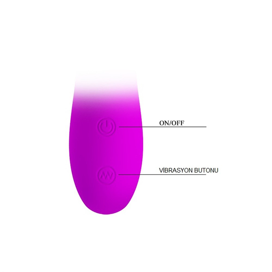  VibratörlerLilituShopUSB Şarjlı 30 Fonksiyonlu Titreşimli 17 cm Teknolojik Vibratör