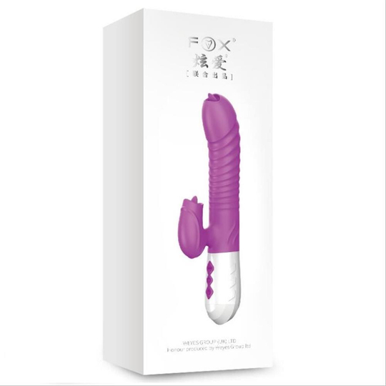 Vibratör ÇeşitleriLilituShopUSB Şarjlı 7 Dil ve Titreşim Uyarım Fonksiyonlu Isıtmalı Teknolojik Vibratör