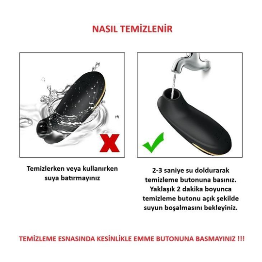 Vibratör ÇeşitleriLİLİTU SHOPUSB Şarjlı 7 Emme Fonksiyonlu Teknolojik Vibratör- Otis
