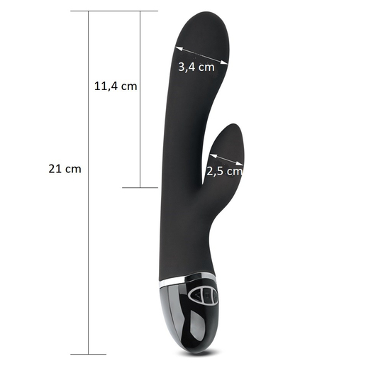  VibratörlerLilituShopUSB Şarjlı 7 Fonksiyonlu Klitoris Uyarıcılı Teknolojik Vibratör