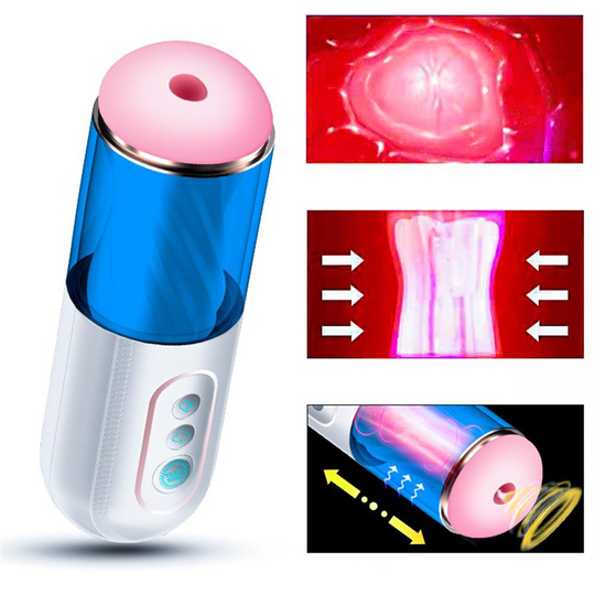 Vajina Ve MastürbatörLilituShopUSB Şarjlı Emme Modlu Sesli Teknolojik Mastürbatör