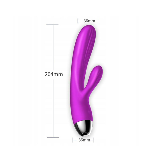 Vibratör ÇeşitleriLilituShopUSB Şarjlı İleri Geri Fonksiyonlu & 7 Titreşimli Isıtmalı Teknolojik Vibratör