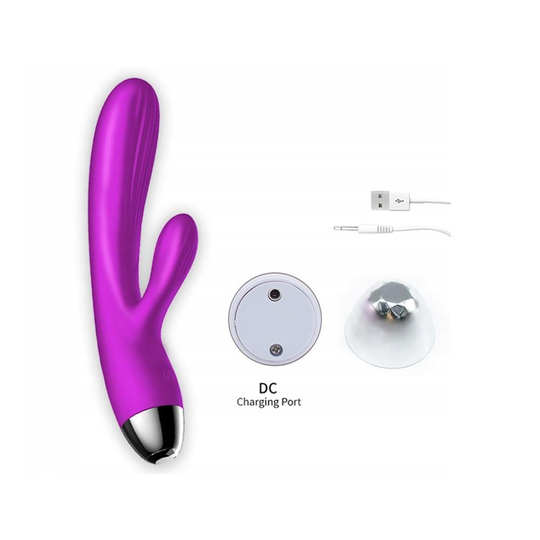 Vibratör ÇeşitleriLilituShopUSB Şarjlı İleri Geri Fonksiyonlu & 7 Titreşimli Isıtmalı Teknolojik Vibratör