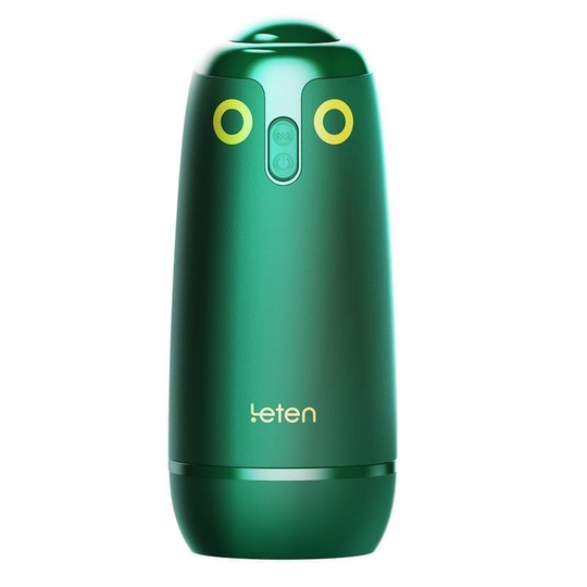 Vajina Ve MastürbatörLilitu ShopUSB Şarjlı İleri Geri Hareketli Titreşimli Emme Vakum Ayarlı Sesli Masturbatör - Leten Green Bird