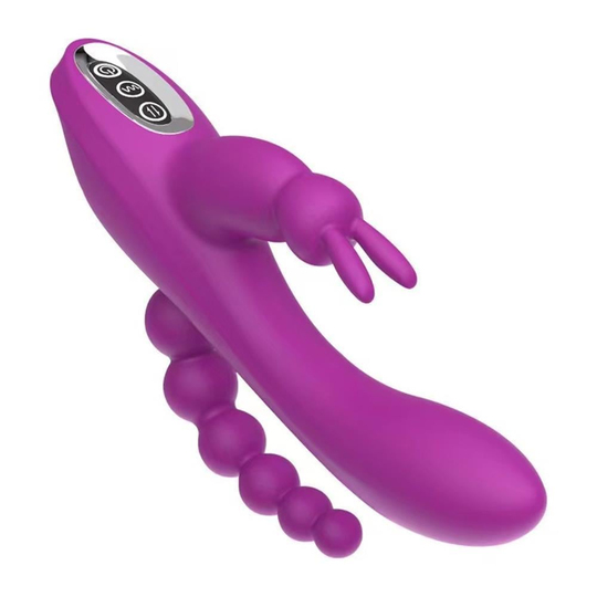 Vibratör ÇeşitleriLilituShopUSB Şarjlı Klitoral & Anal Uyarıcılı Teknolojik Vibratör - Mor