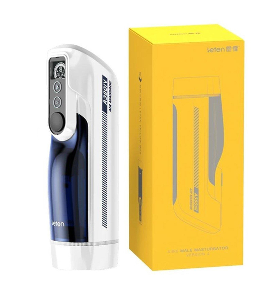 Vajina Ve MastürbatörLilitu ShopUSB Şarjlı Sesli Isıtmalı İleri Geri Hareketli Titreşimli Emme Vakum Ayarlı Masturbatör - Leten A380