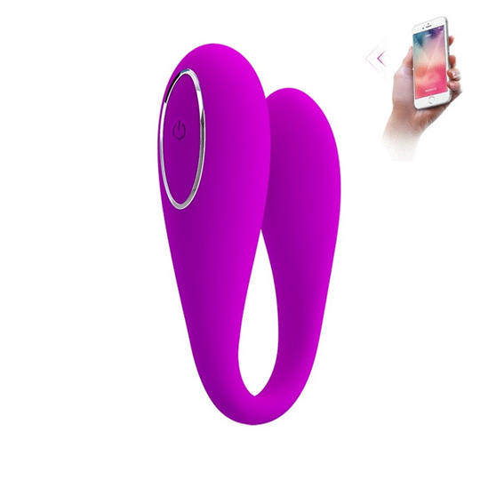  VibratörlerLilituShopUsb Şarjlı Telefondan Kumandalı Klitoris Uyarıcılı Teknolojik Vibratör