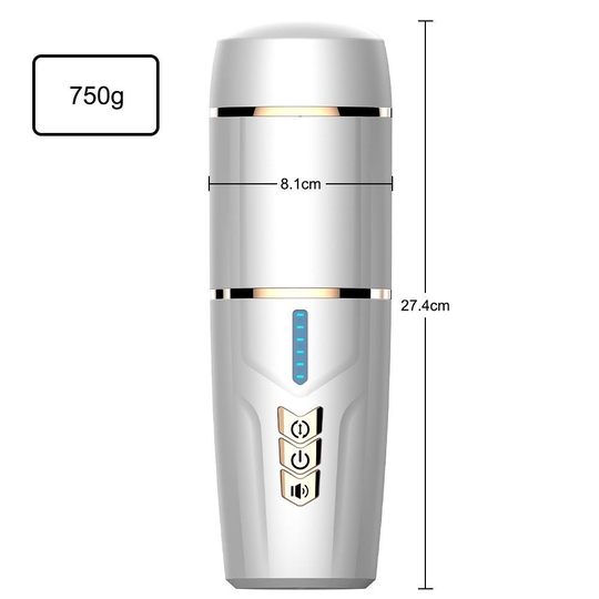 Vajina Ve MastürbatörLilituShopUSB Şarjlı Titreşimli Emme Ayarlı Sesli Masturbatör - Kimi