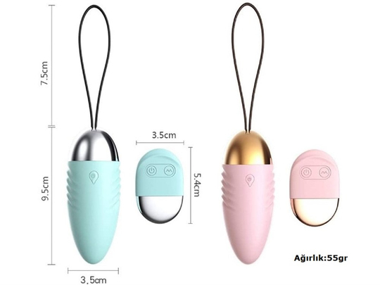  VibratörlerLilituShopUzaktan Kumandalı 10 Farklı Titreşimli Zevk Yumurtası