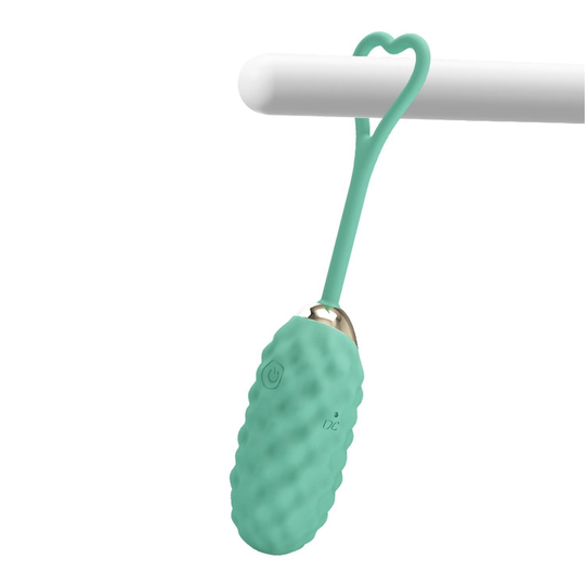 Vibratör ÇeşitleriLİLİTU SHOPUzaktan Kumandalı 10 Titreşim Modlu Yeşil Zevk Yumurtası - Stavros