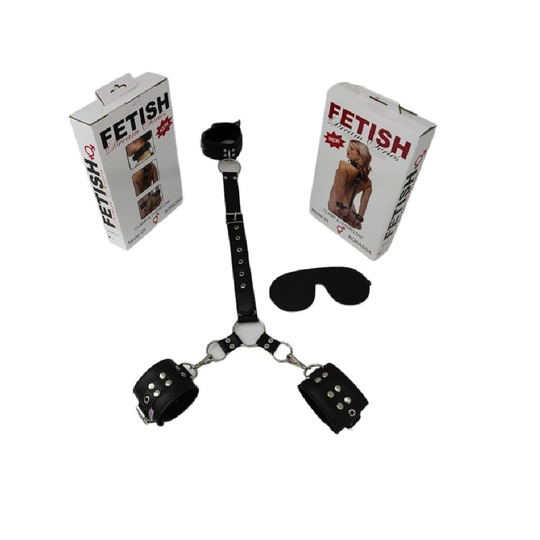 El Ayak Bağlama SetleriDiğerVIP Fantezi El ve Boyun Kelepçe Seti - Hediyeli